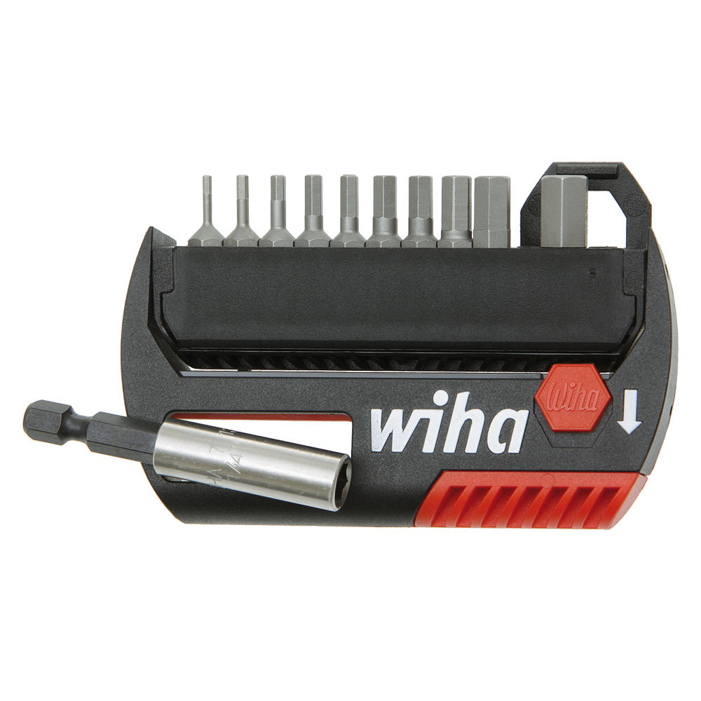 Wiha® Hex Key Bit Set, 12-Piece Set