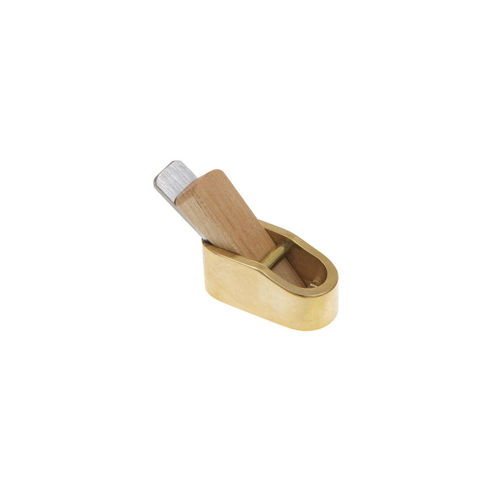 Herdim® Plane with Wooden Wedge, Arched Sole, Blade Width 10 mm