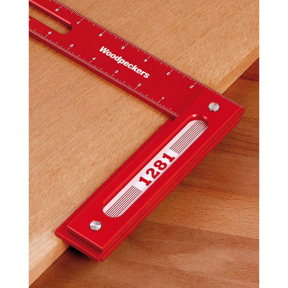 Squadra di precisione da 90° Woodpeckers®, modello 1281 Squadra di precisione da 90° Woodpeckers®, modello 1281