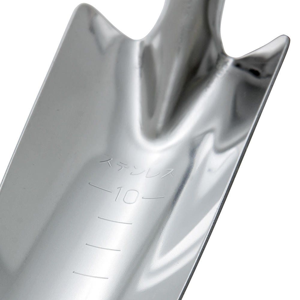 Truelle à planter, inox, étroite