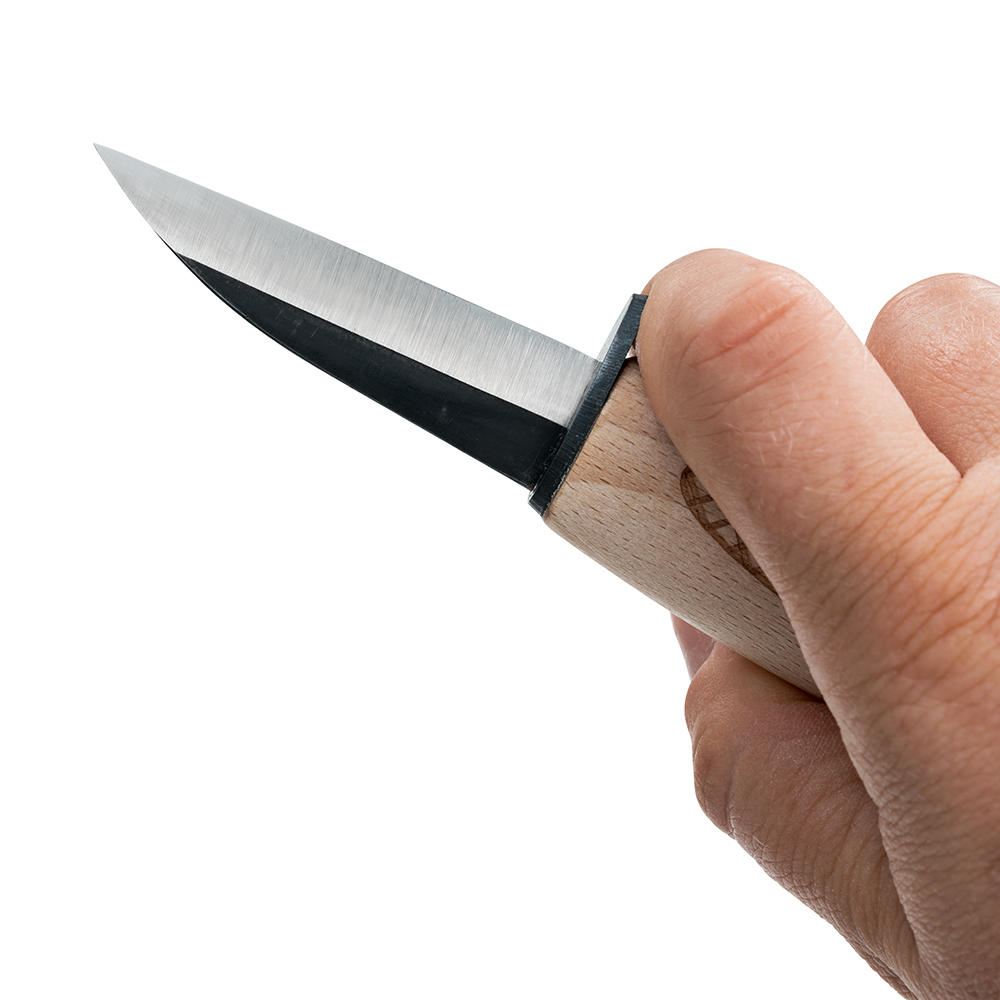 DICTUM® Schnitzmesser mit Parierstück, Form G/K