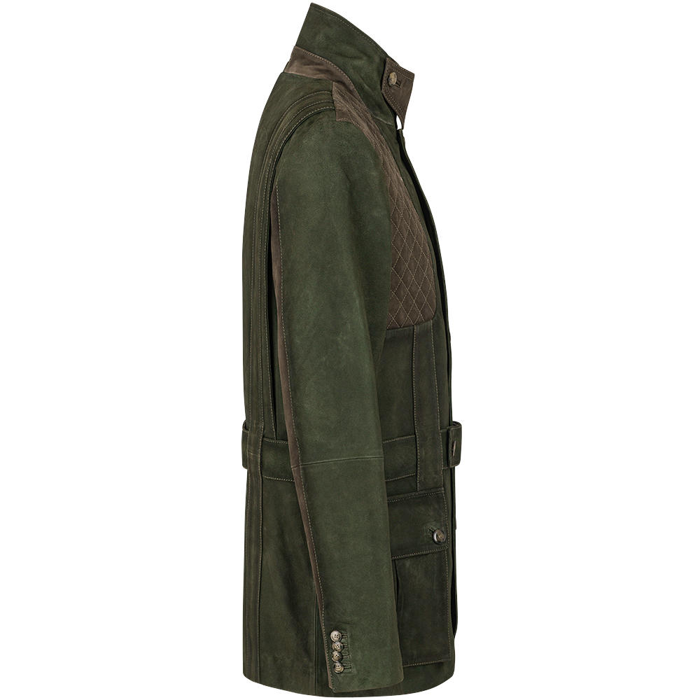 BEAUMONT - Manteau blazer à dos matelassé bleu nuit SKYLAR BEAUMONT - Manteau blazer à dos matelassé bleu nuit SKYLAR
