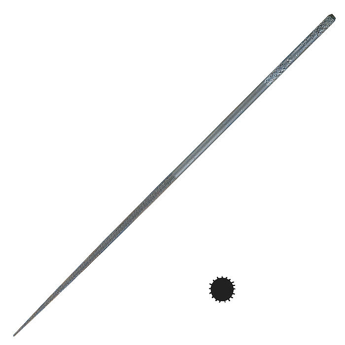 Glardon/Vallorbe® Round File, Cut 1