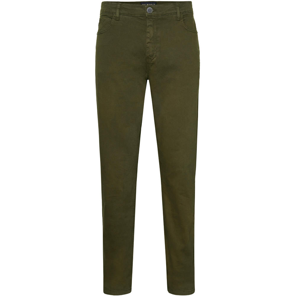Purdey Herren Five Pocket Baumwollhose, moosgrün