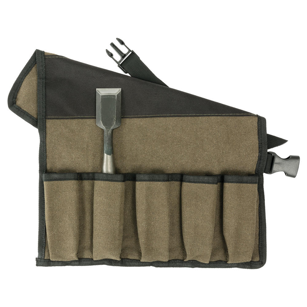 Cotton Tool Roll, 5 Pockets