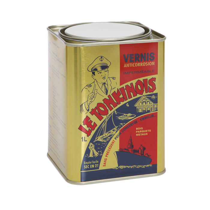 Laque incolore à base d'huile, Le Tonkinois, 1 l