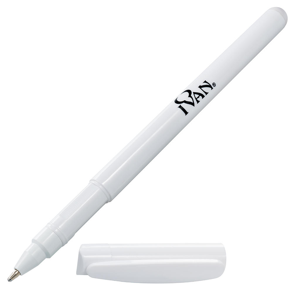 Stylo de marquage pour cuir Ivan®, couleur argentée