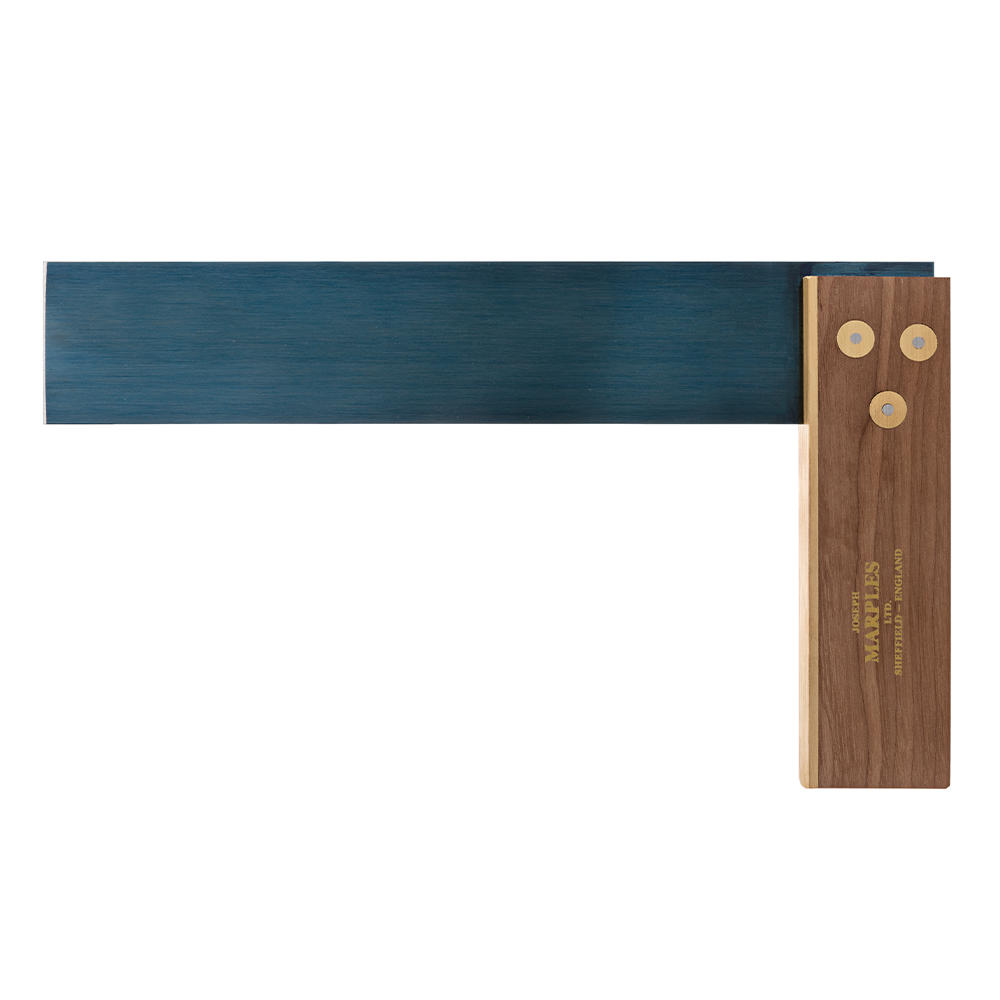 Équerre de menuisier en bois de noyer
