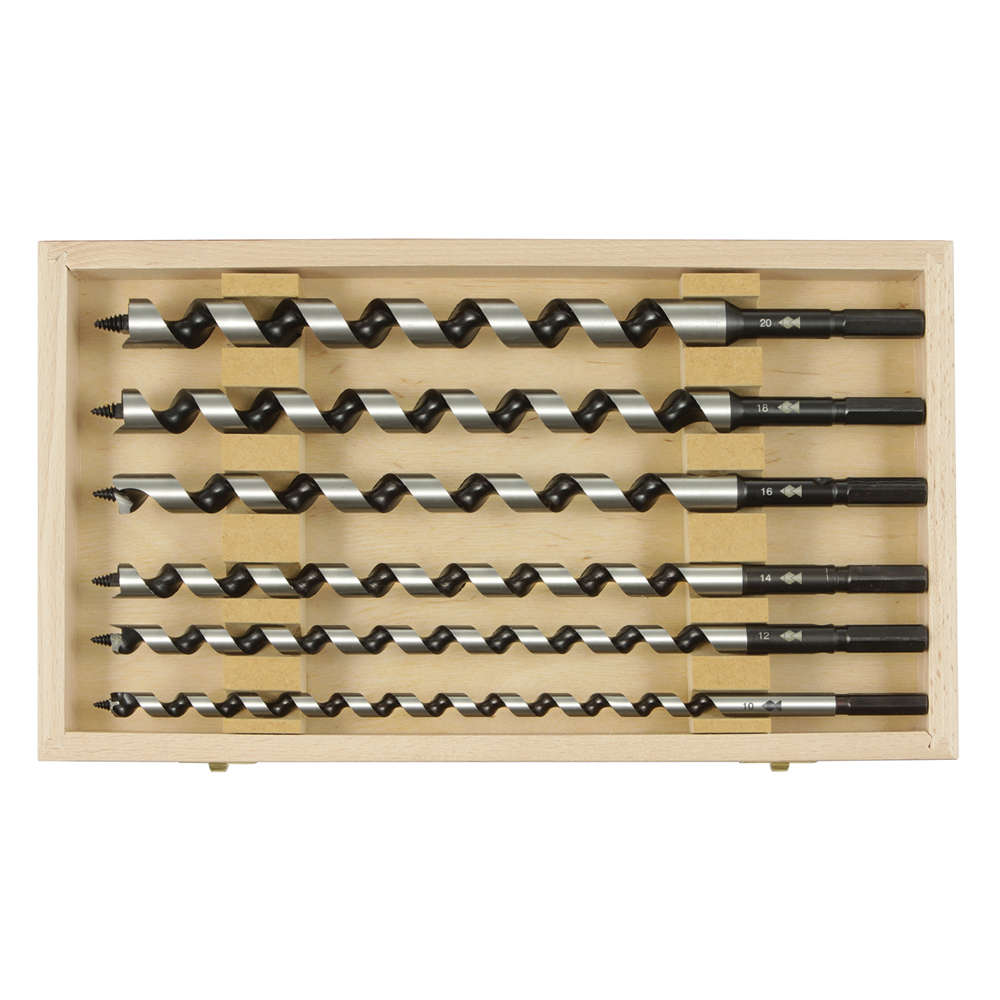 Fisch® Auger Bits, 6-Piece Set, 320 mm