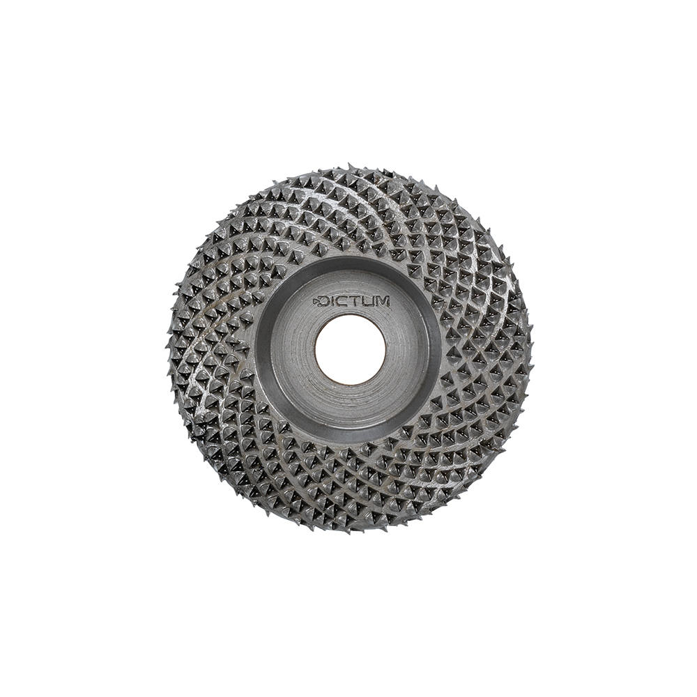 DICTUM® Raspelfrässcheibe, handbehauen, Ø 50 mm