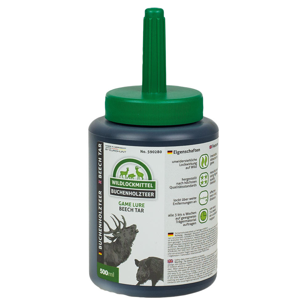 Catrame di faggio, barattolo con pennello, 500 ml