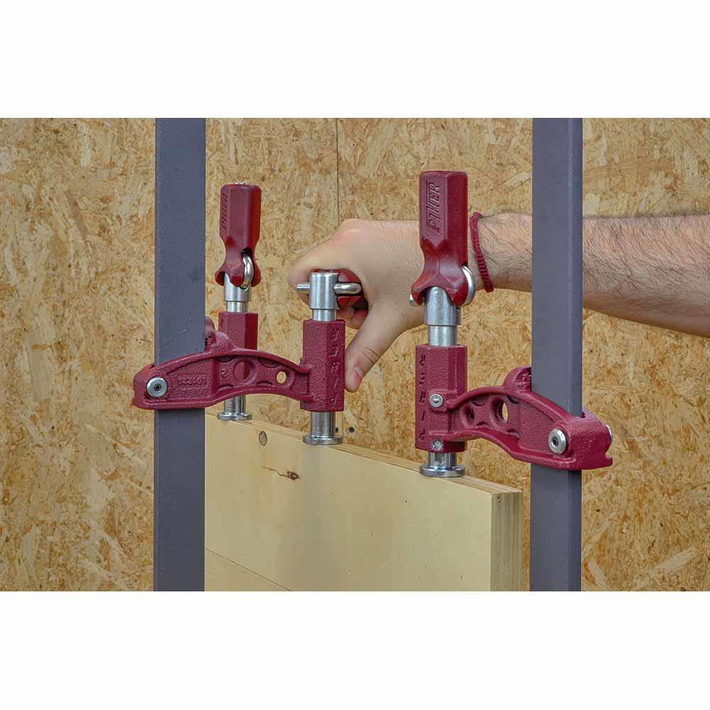 Piher® Maxi-E Hochleistungsschraubzwinge, Ausladung 85 mm, Spannweite 200 mm