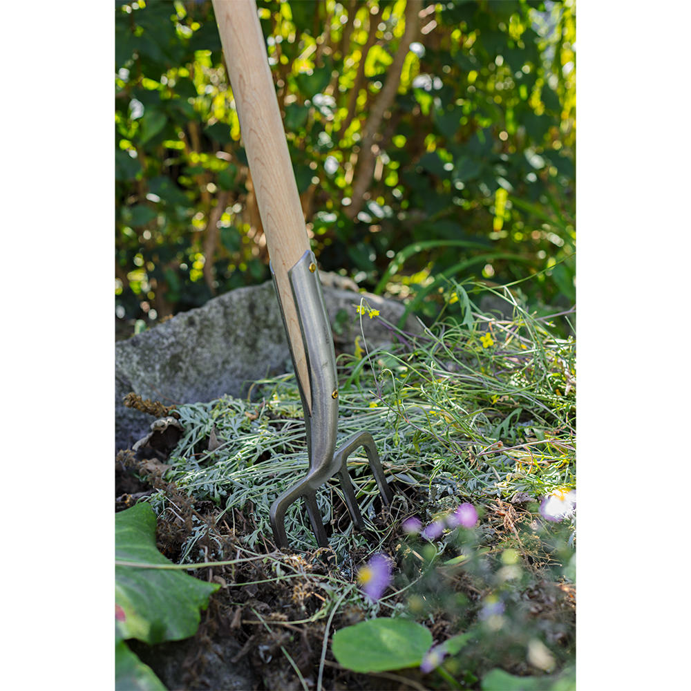 Fourche à fumier/compost Sneeboer, acier inoxydable