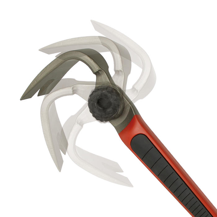 Hultafors® Verstellbares Nagel- und Brecheisen, gummierter Griff