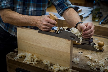 Von der Bohle zum Brett