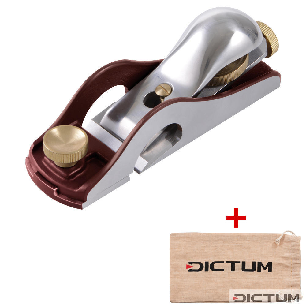 DICTUM® Einhand-Simshobel, verstellbares Hobelmaul, SK4-Eisen