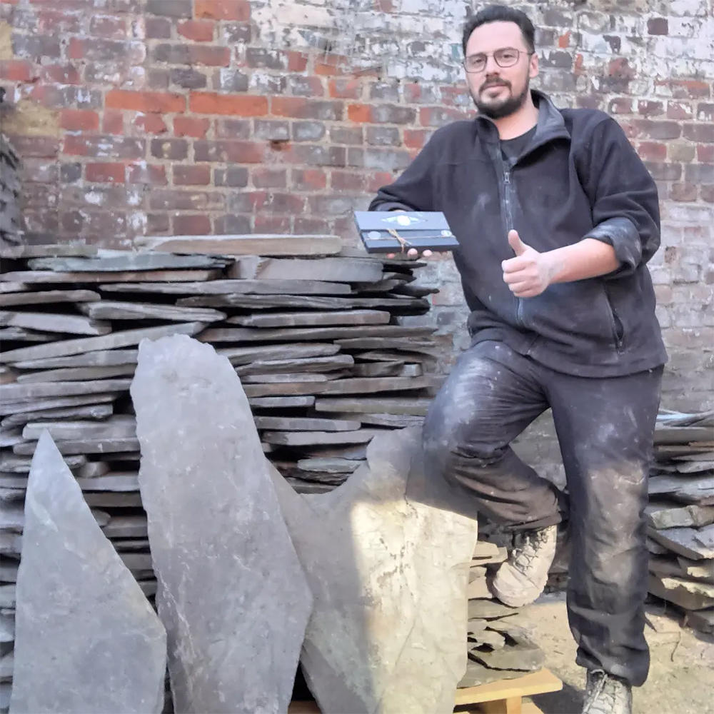 1Stone® Natürlicher Polierstein »Pierre La Lune«, Körnung 8000-12 000