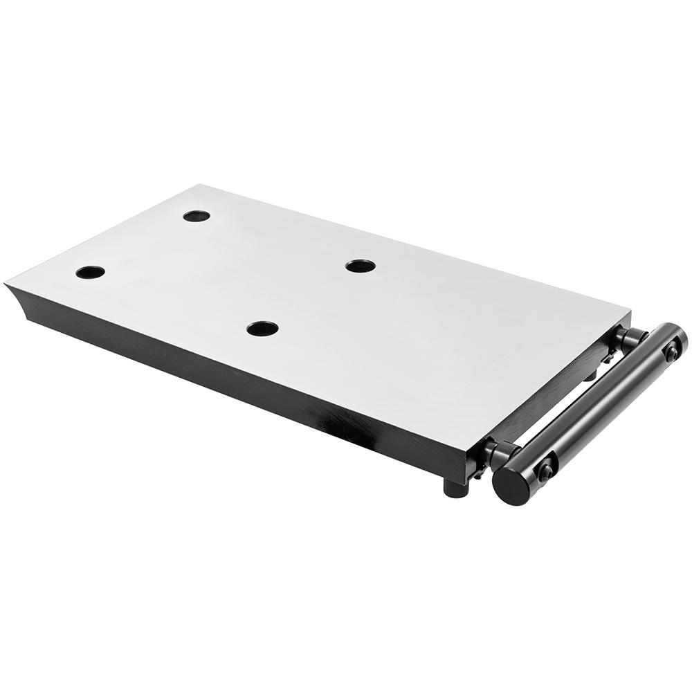 Aufgabe- und Abnahmetisch für Shinko® Abrichthobelmaschine AH200, Aluminiumguss
