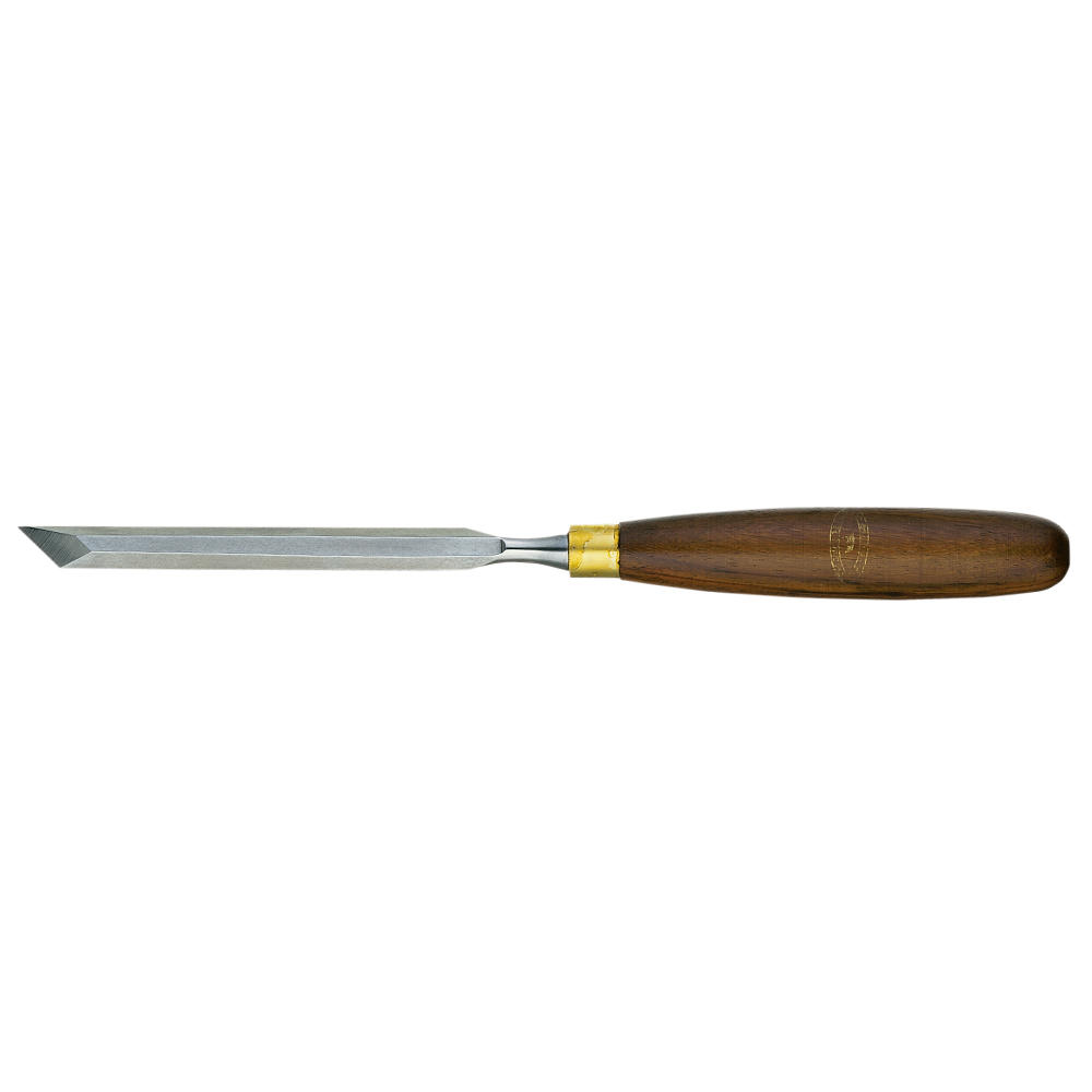 Crown® Skew Chisel, Stained Beech Handle, Left Bevel