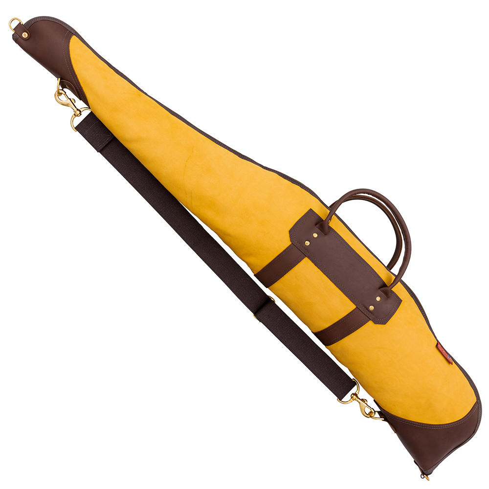 Fourreau pour fusil Frost River, cuir de cerf (à lunettes), tanné, taille 120 cm