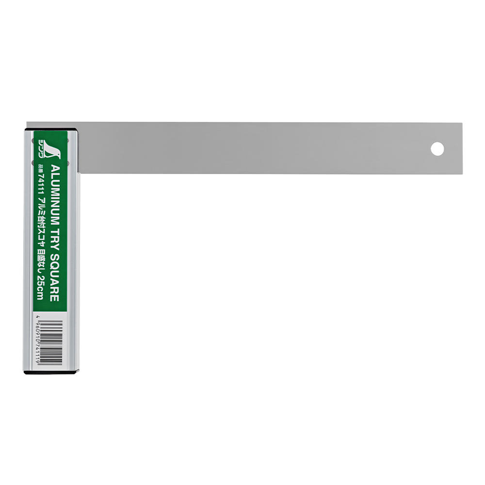 Équerre à épaulement en aluminium sans graduation Shinwa®