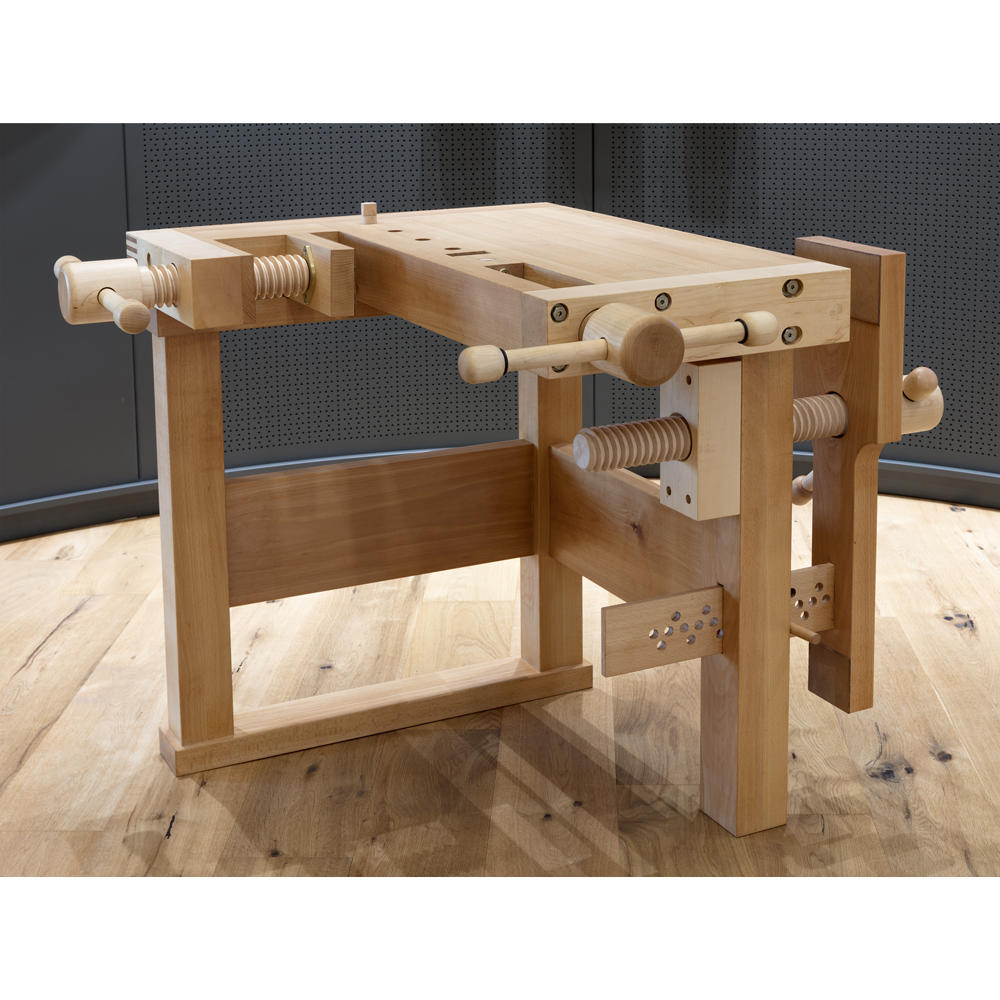Lake Erie Toolworks Wood Shoulder Vice Bankzange, Standard