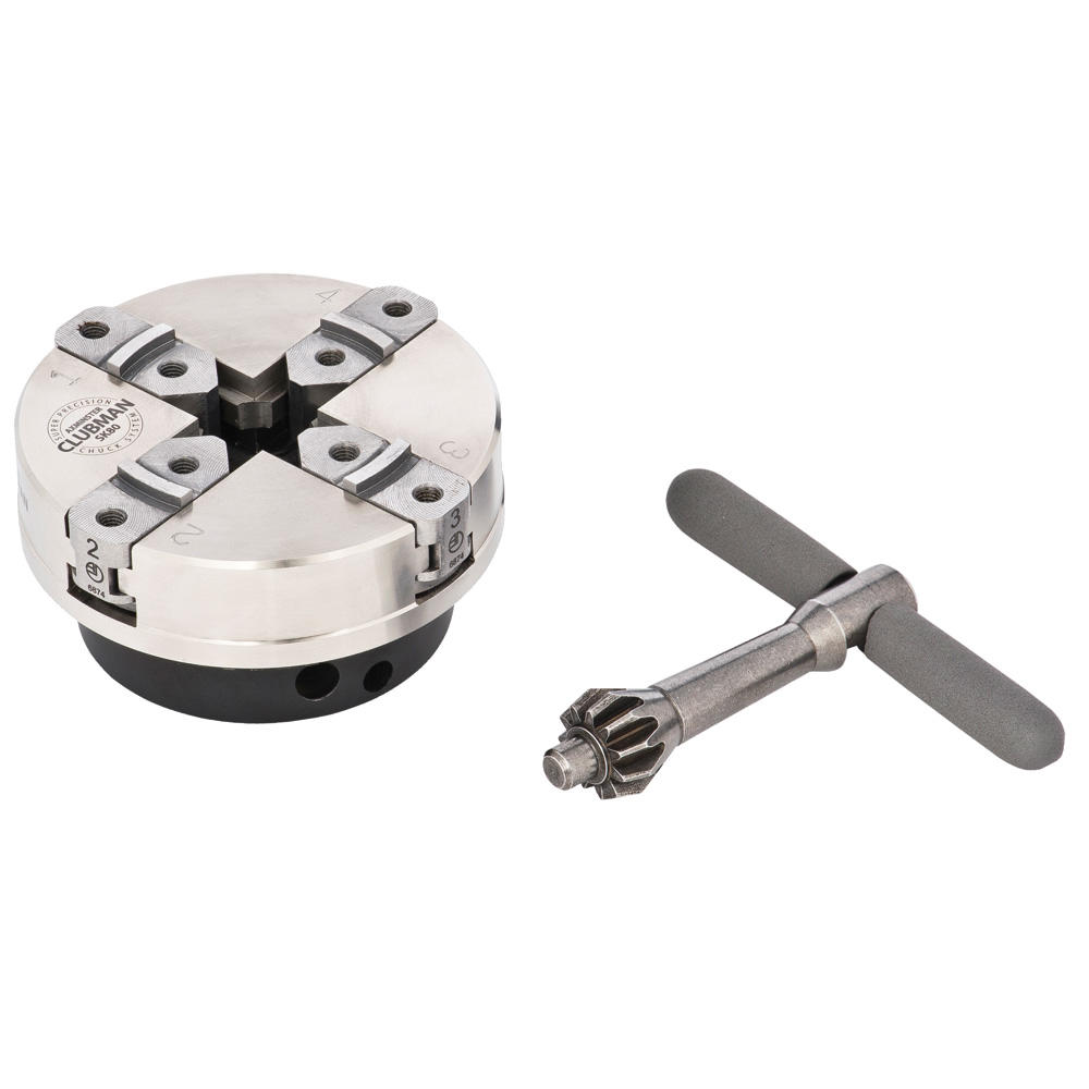 Axminster Spannfutter Clubman SK80, mit Aufsatzbacken Typ C80