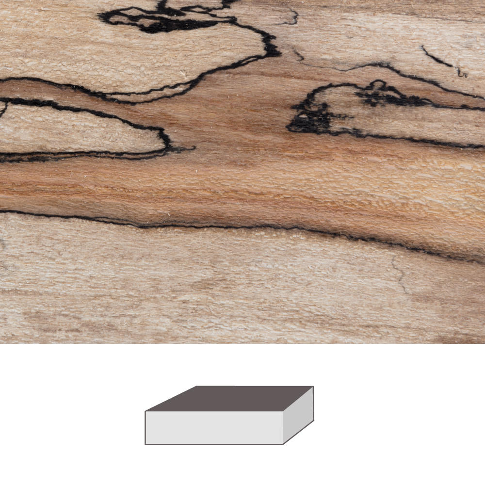 Rotbuche gestockt, 150 x 60 x 60 mm
