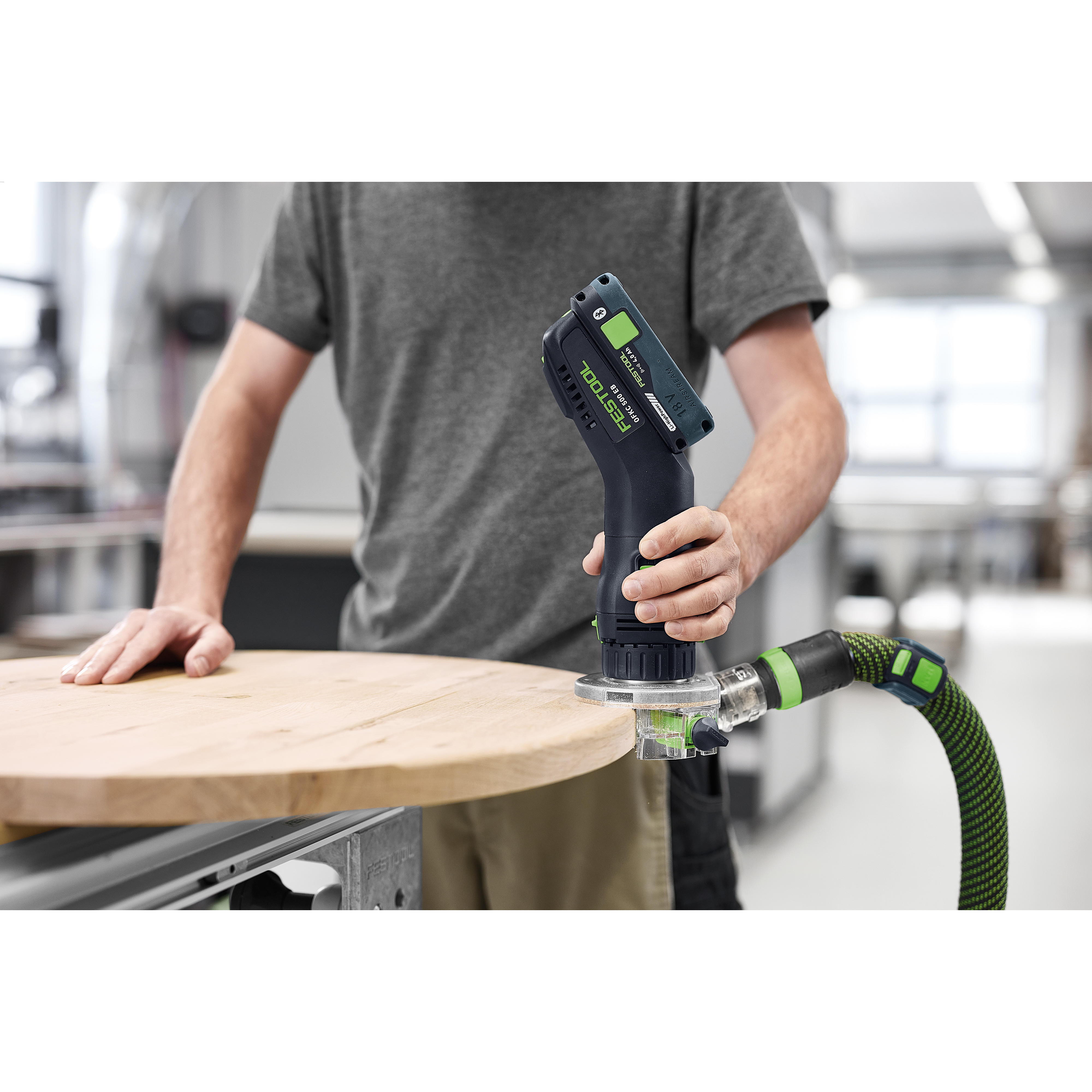 Affleureuse sans fil Festool OFKC 500 R3 EB-Basic
