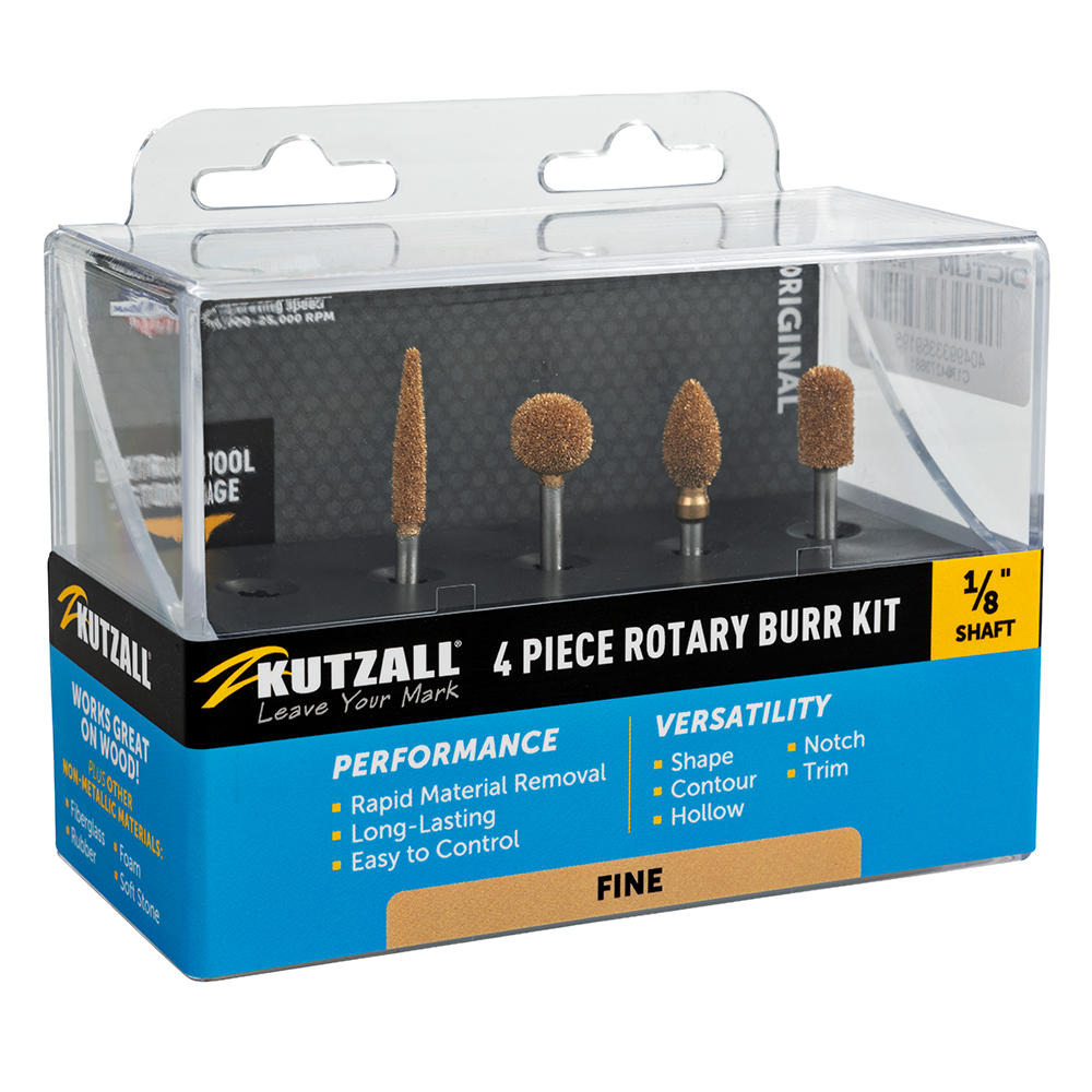 Set di frese-raspa Kutzall®, Original, grana fine, codolo Ø 3,2 mm