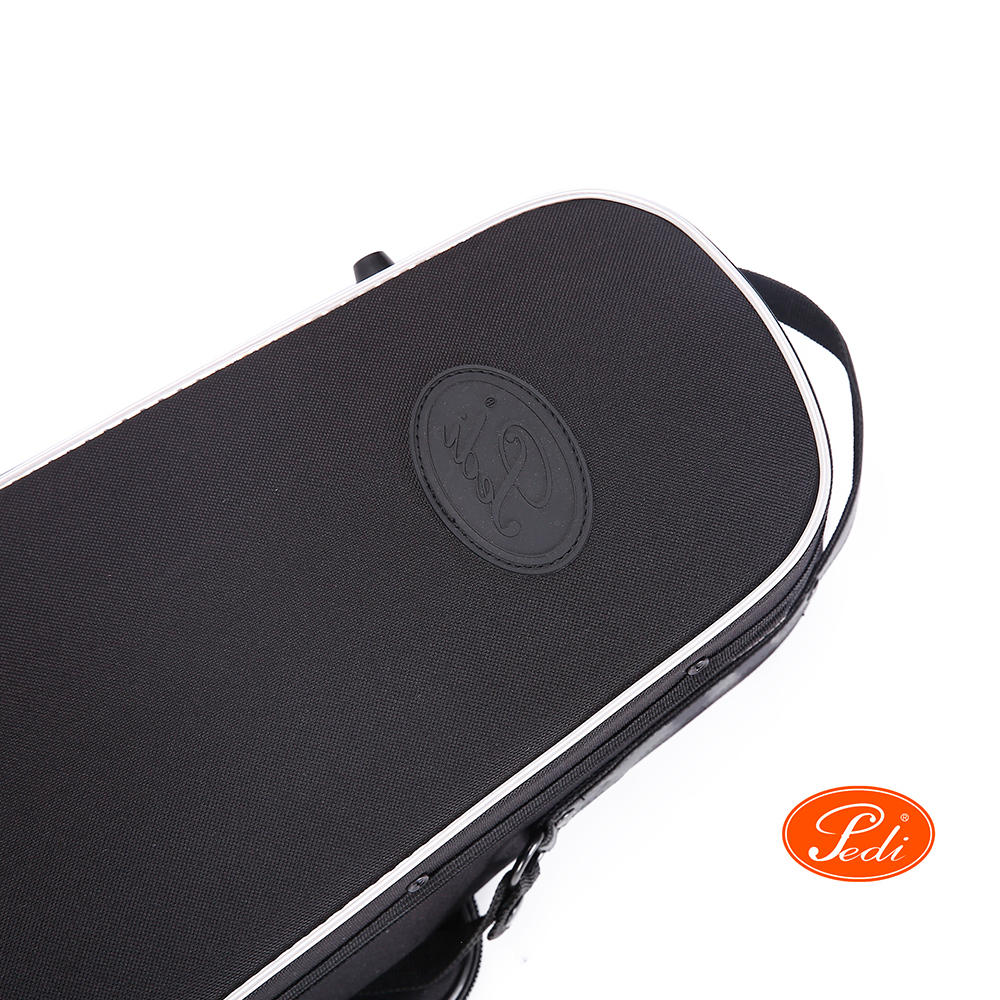 Pedi® Kofferetui Modell P100, Violin 4/4, reflektierend, schwarz