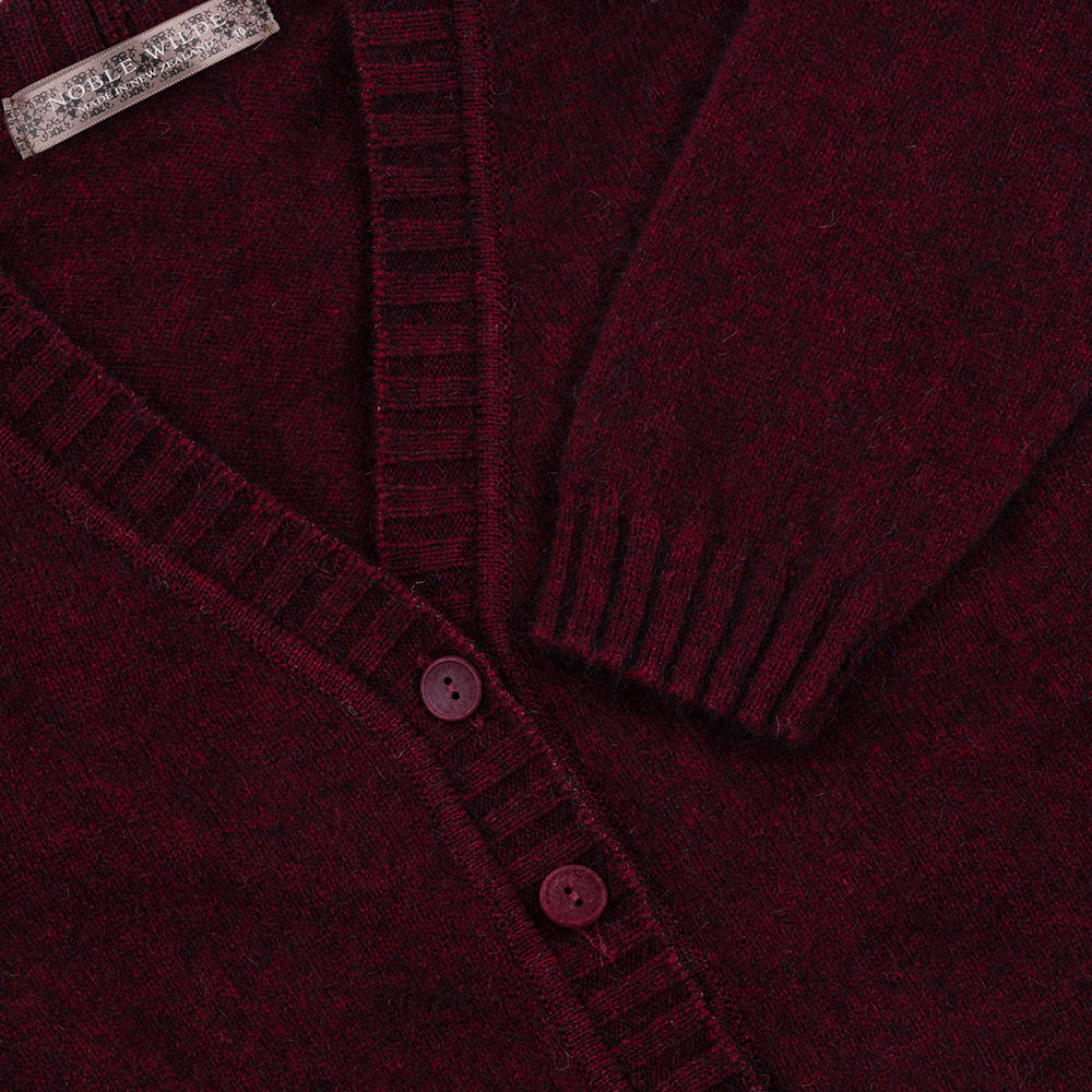 Ladies Cardigan, Merino-Possum