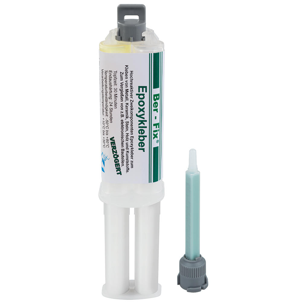 Ber-Fix® Epoxykleber, offene Zeit ca. 30 Minuten