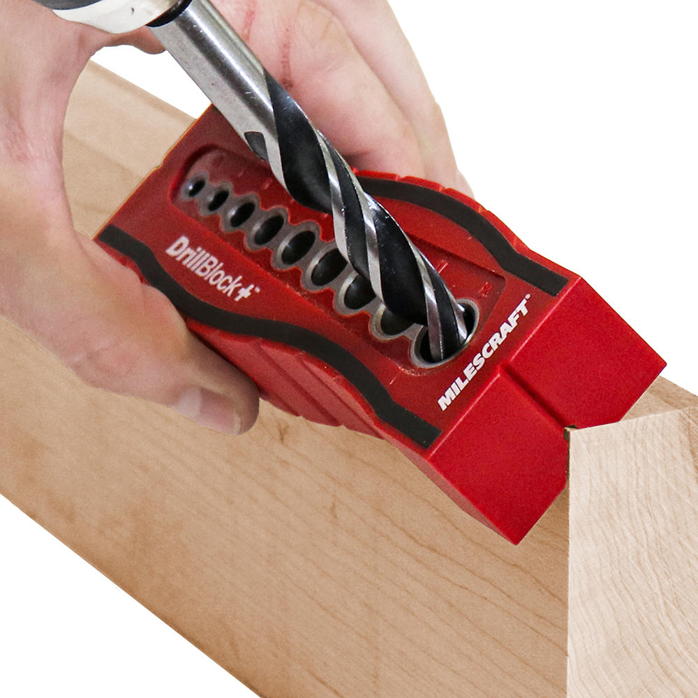 Gabarit de perçage Milescraft »DrillBlockPLUS«, métrique