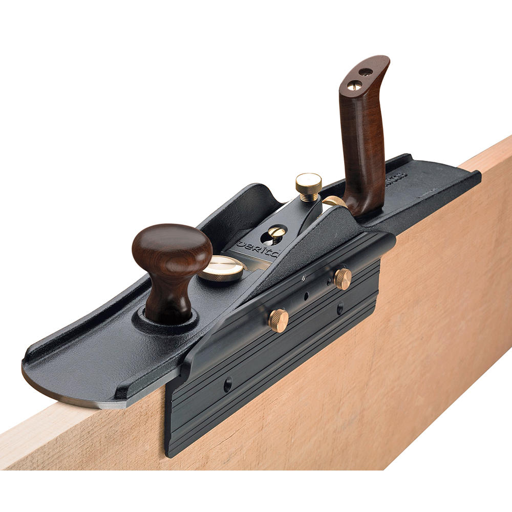 Butée-calibre pour jointer, pour varlope à angle faible Veritas®