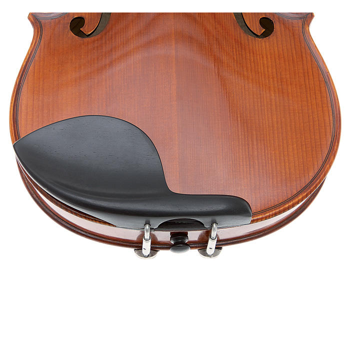 Mentoniera c:dix® Guarneri, ebano, viola, attacchi 35 mm