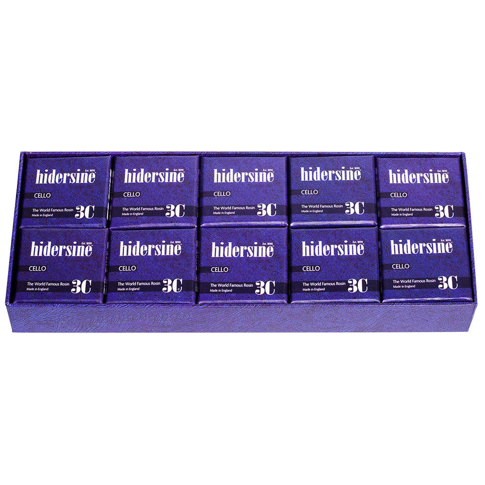 Hidersine® Standard Rosin 3C, Cello, 10 pieces