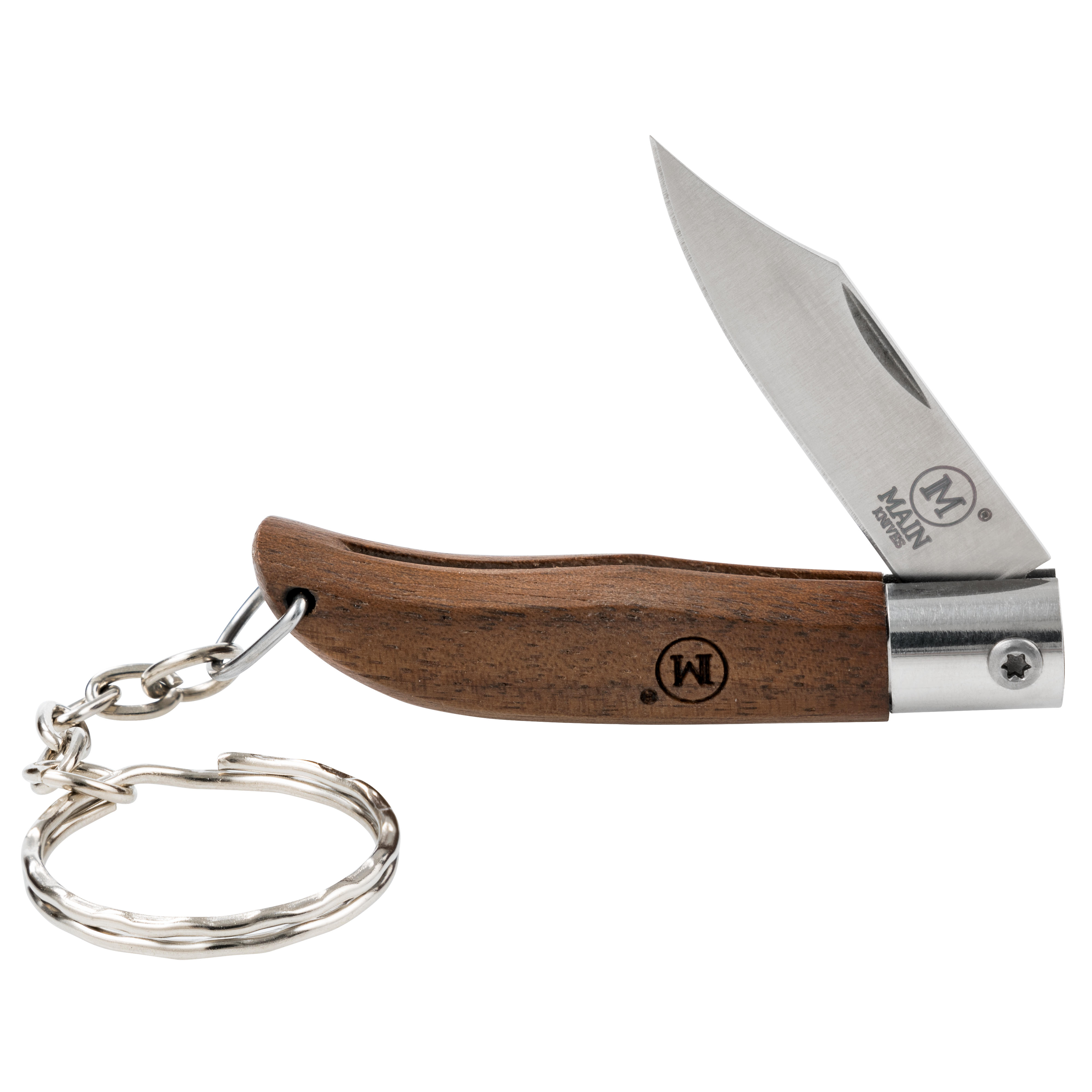 DICTUM®/MAIN Klappmesser mit Schlüsselanhänger