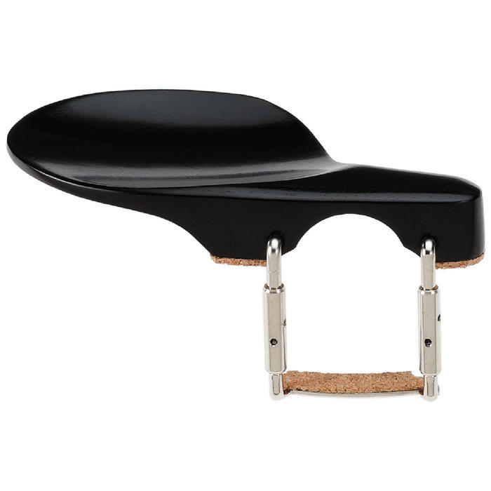 Chinrest Over the Tailpiece, Small, Ebony, Violin 4/4 – 3/4