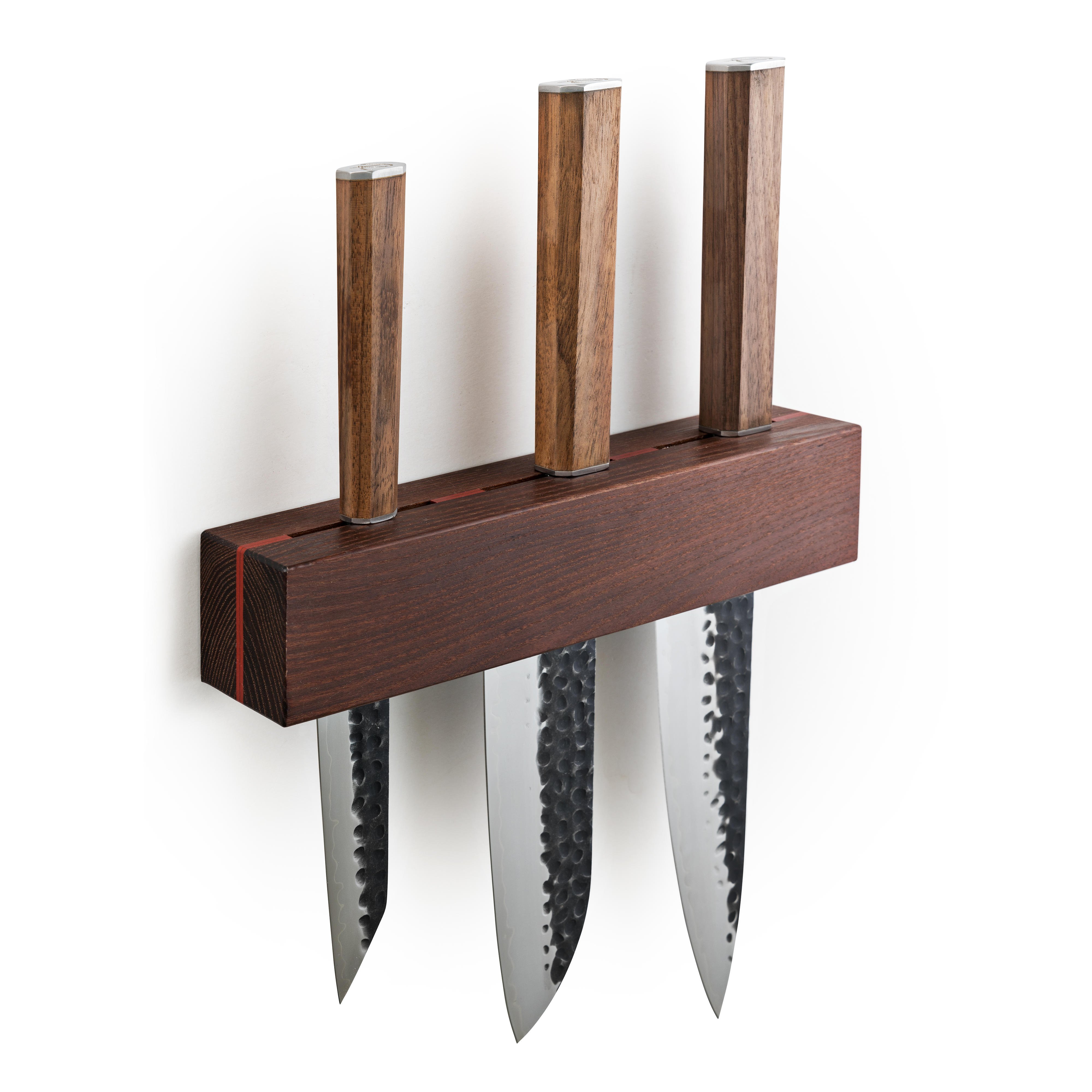 Non-magnetic Knife Rack, Robinia