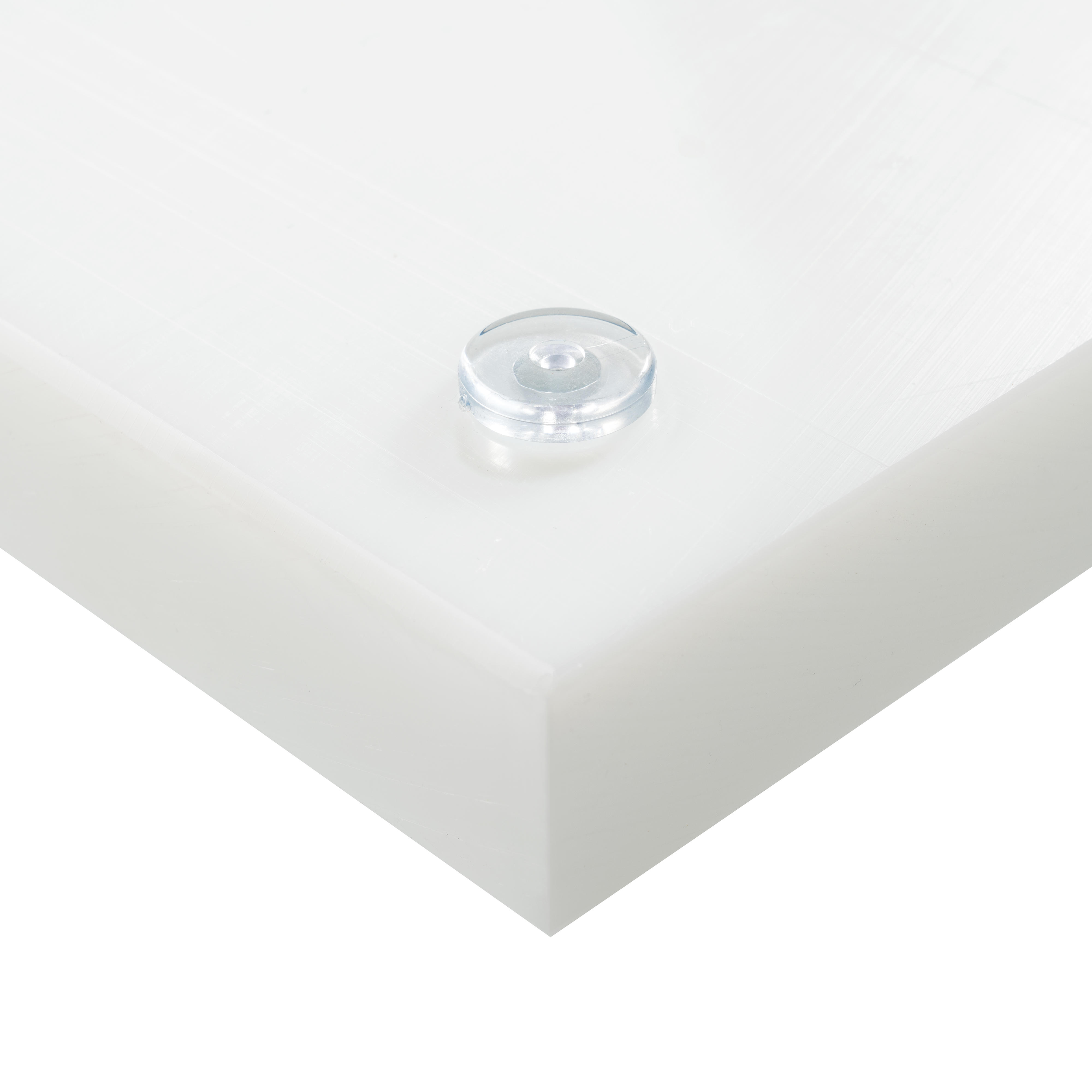 Tagliere profess. con scan. per i liquidi e piedini in gomma, 400 × 250 × 30 mm