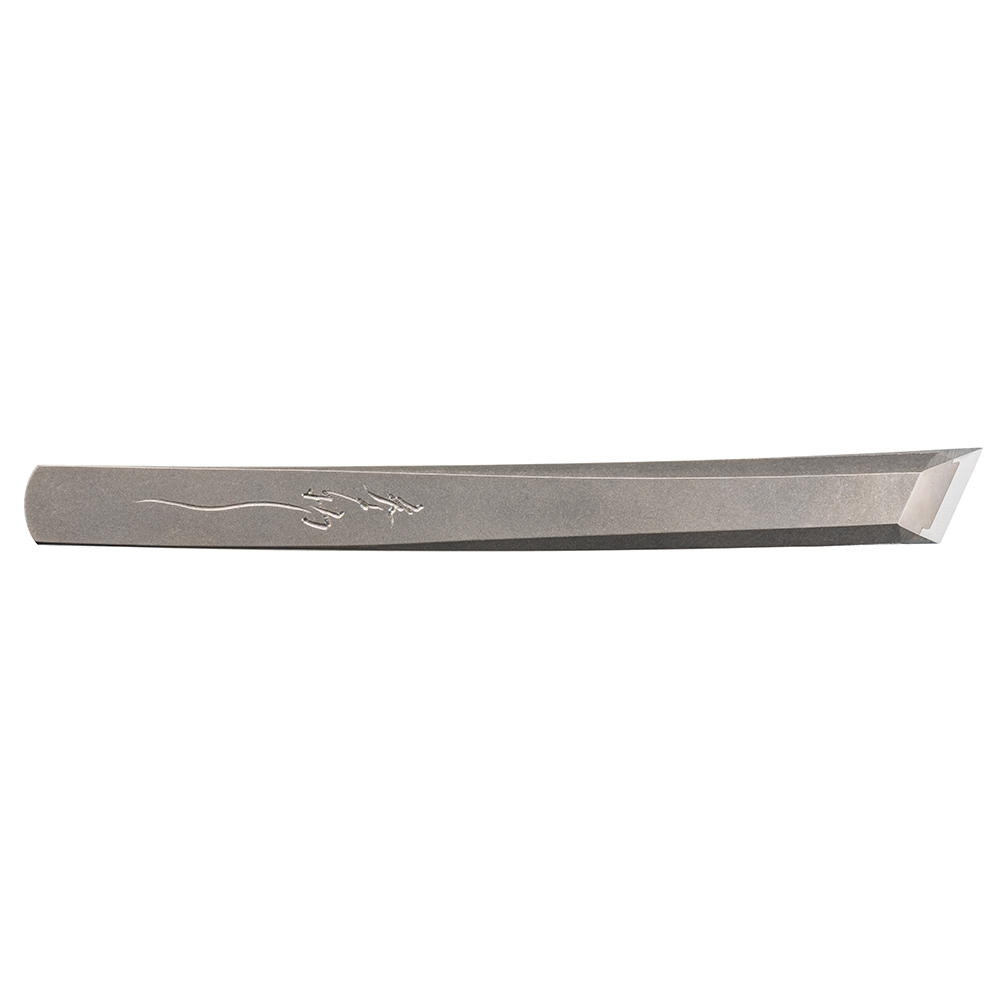 Zen-Wu® Titan-Anreißmesser »Shirabiki«, Magnacut laminiert, Anschliff rechts