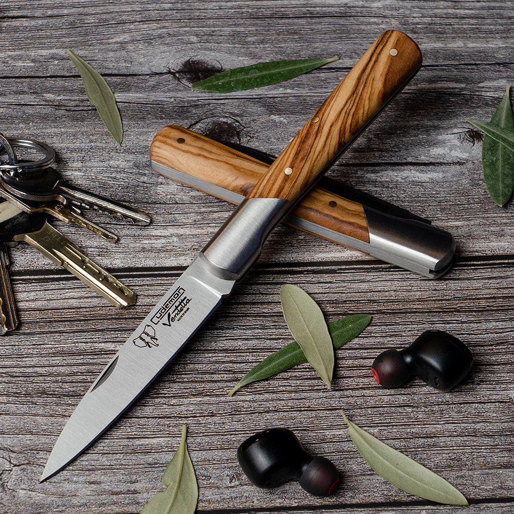 Cudeman »Vendetta« Folding Knife Kit