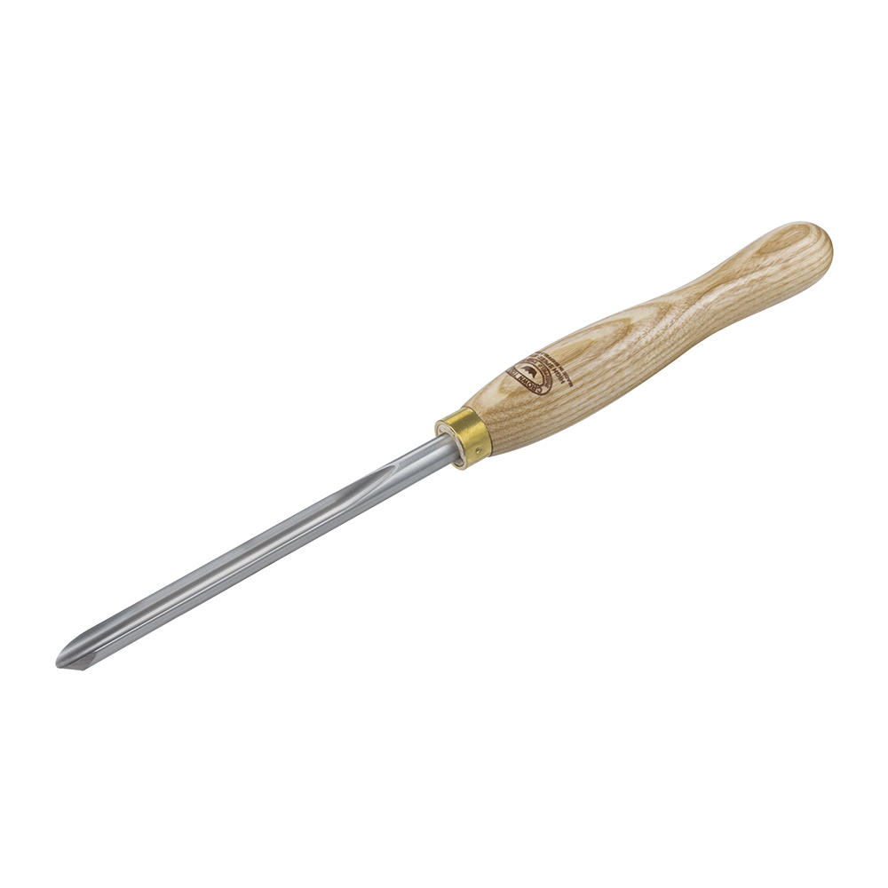 Crown® »English-style« Spindle Gouge, Oiled Handle, Blade Width 9 mm