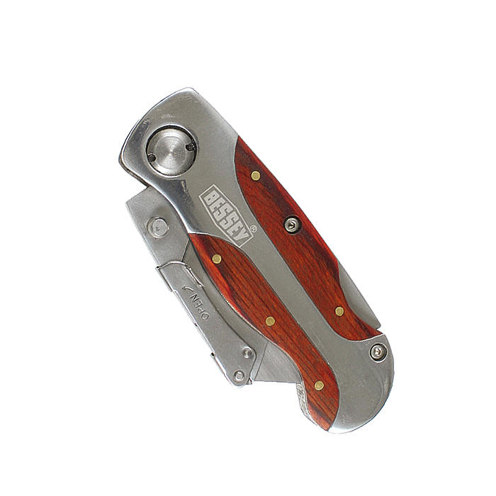 Bessey® Folding Knife, Wooden Handle