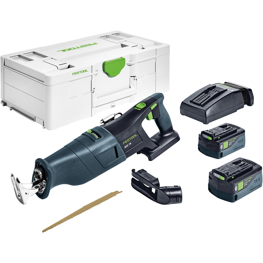 Festool Akku-Säbelsäge RSC 18 5,0 EB-Plus