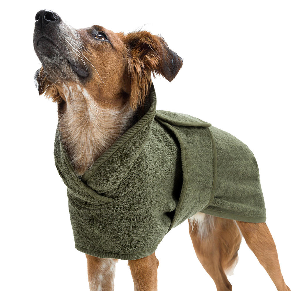 Peignoir pour chien Cloud7 » Föhr « sage, taille 6