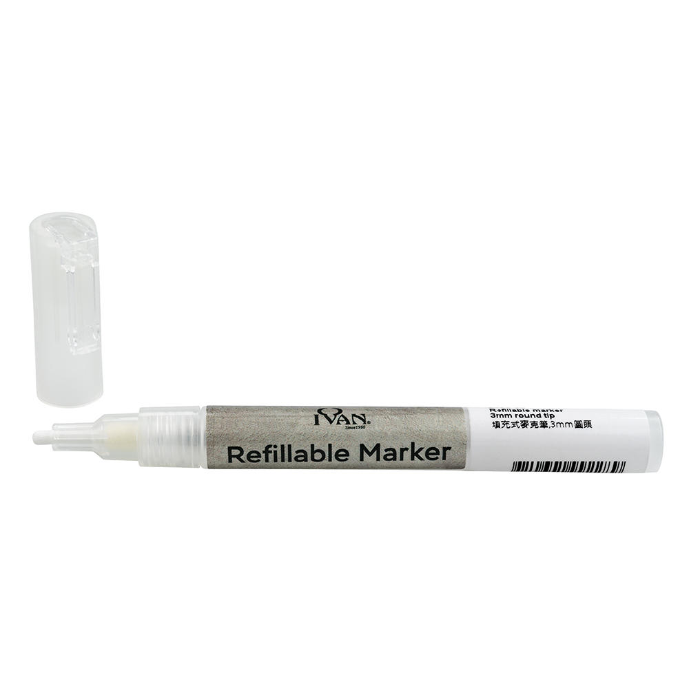 Marqueur rechargeable Ivan®, marquer vide, 3 mm, pointe ronde