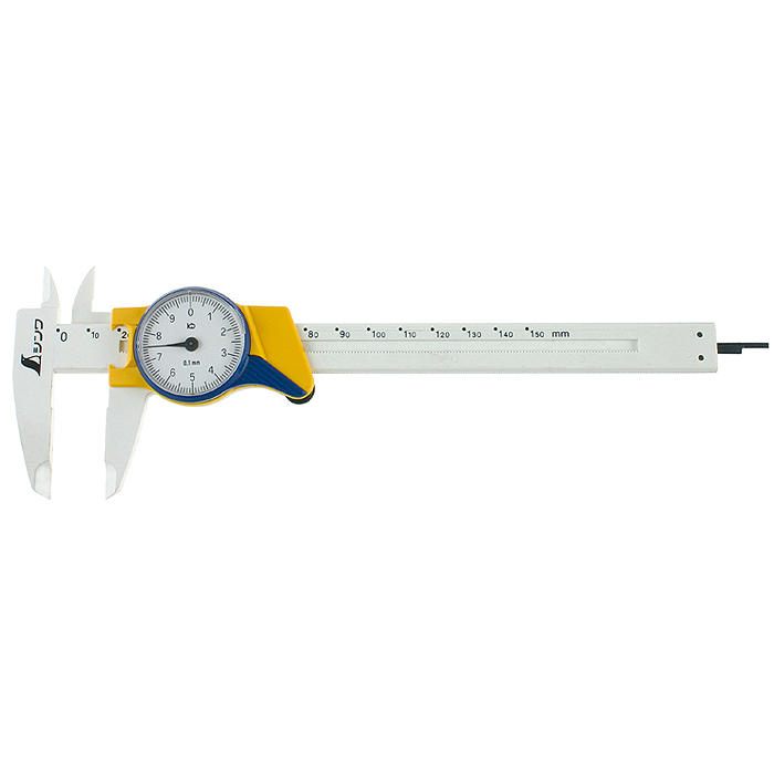 Shinwa® Kunststoff-Uhren-Messschieber