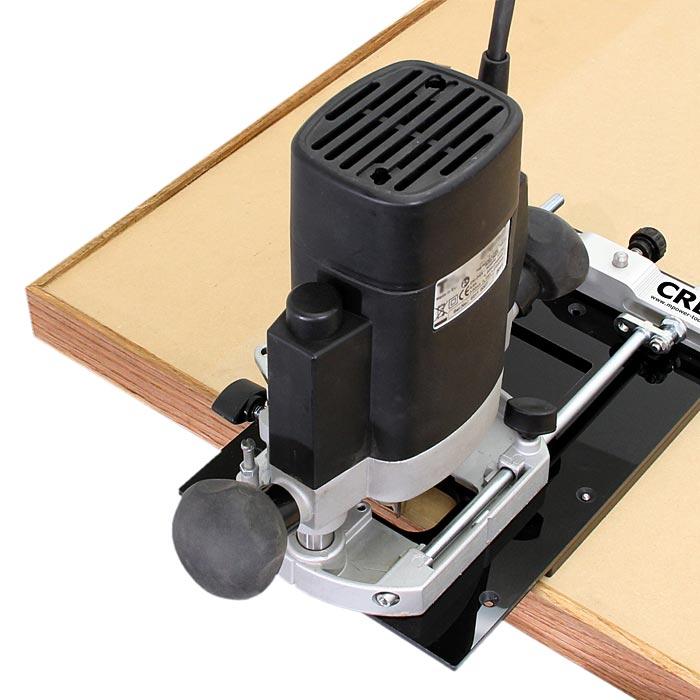 Piastra adattatrice per fresa a rifilare per CRB 7 M. Power Tools